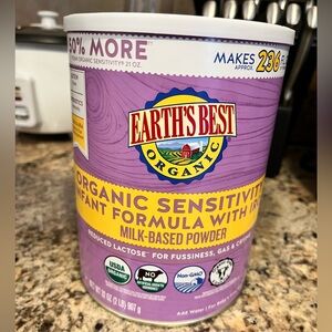 Target Earth’s Best Organic 32 ounces - New and Sealed - Exp 08/26 Sensitivity